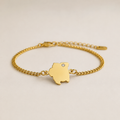 Suriname Map Bracelet